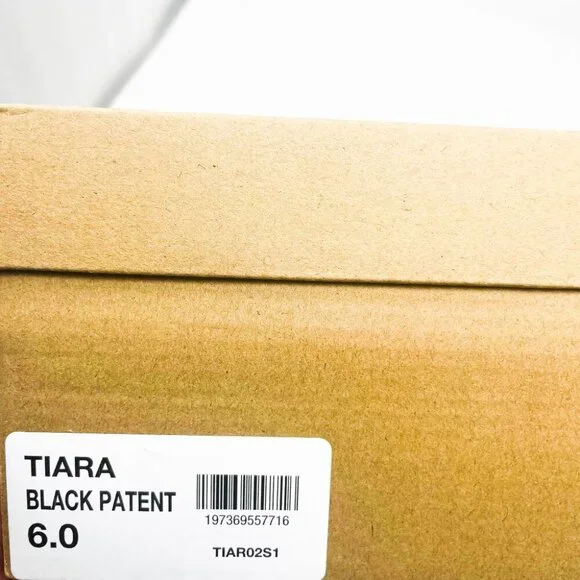 NEW IN BOX Steve Madden MARY JANE SHOE Tiara Heel Black Patent * VARIOUS SIZES - Picture 5 of 11